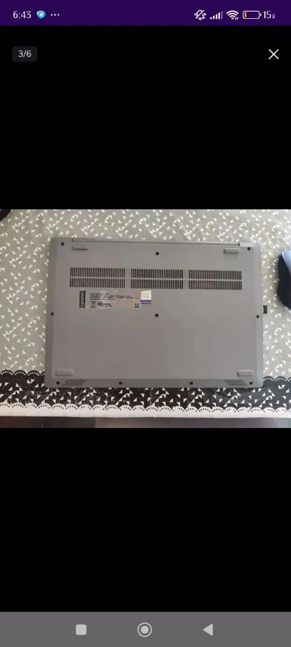 Notebook Lenovo Idea pad  - Foto 5