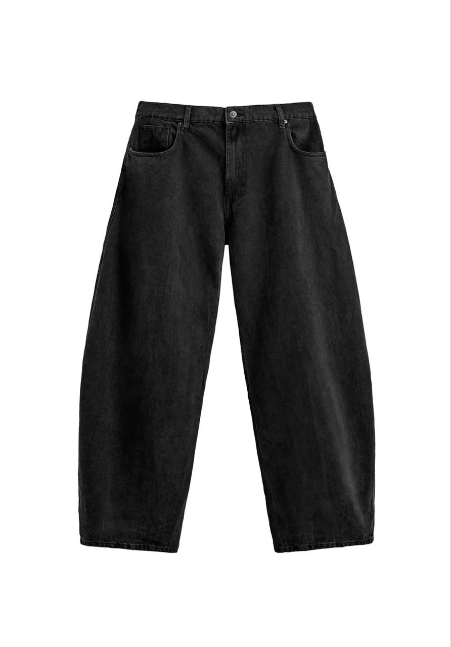 Calça barrel Zara 