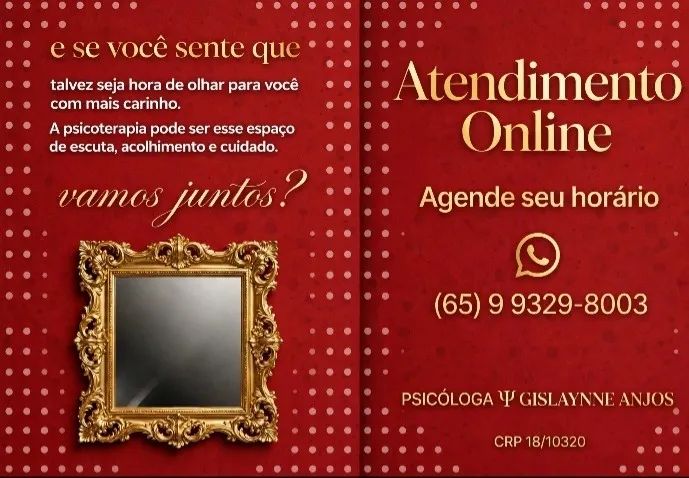 Psicóloga/Atendimento On-line