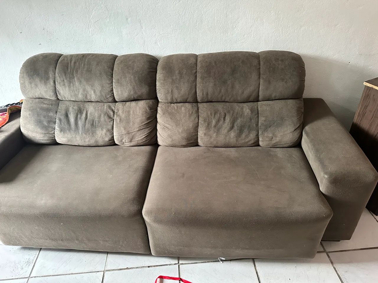 Sofá retrátil três lugares - Foto 3