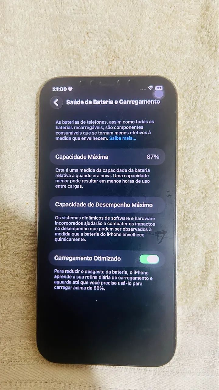 iPhone 12 Pro Max Gold aceito proposta  - Foto 5