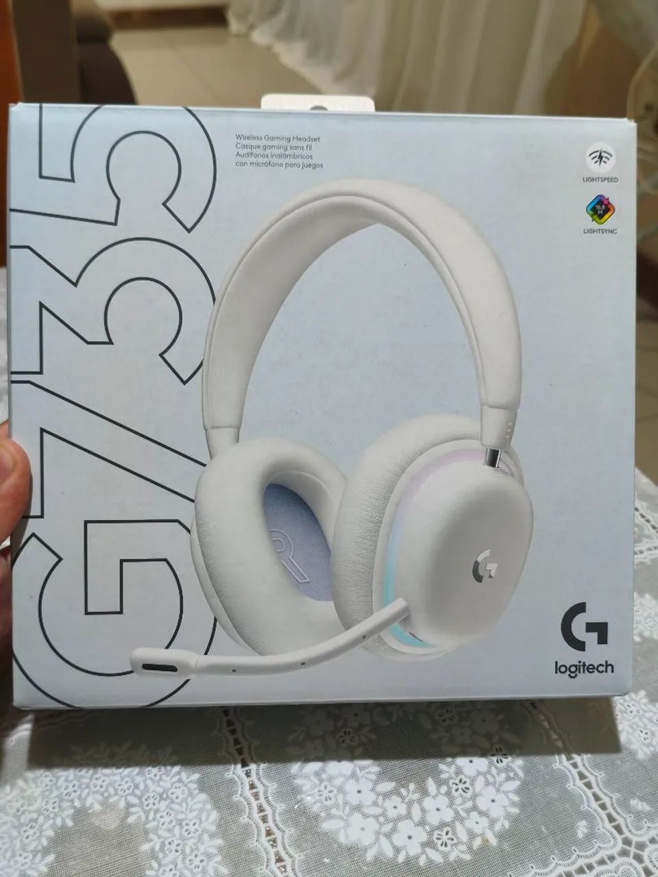 Headset Logitech sem fio G735