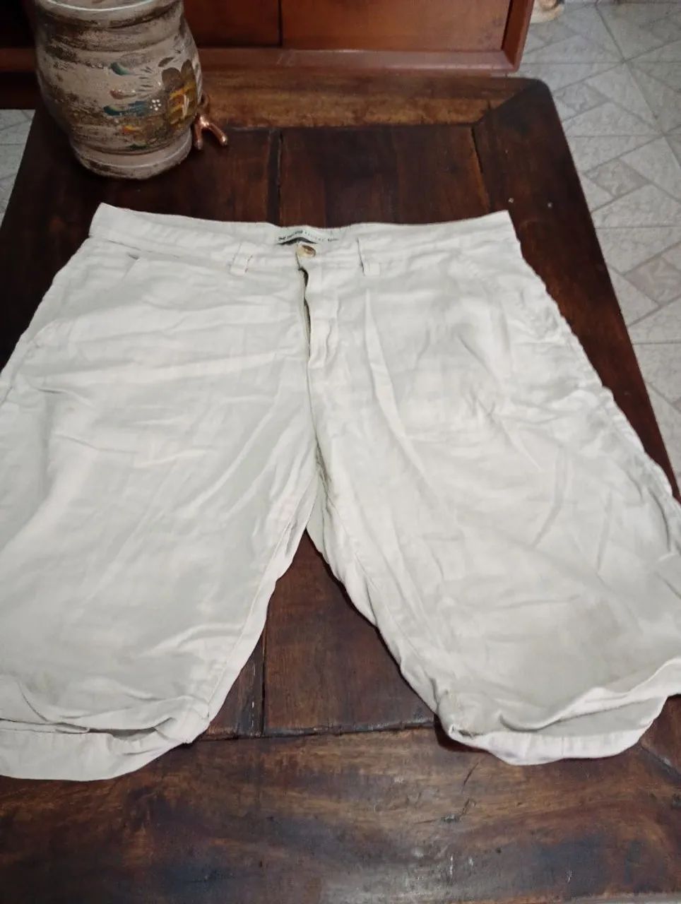 Bermuda . HERING de Linho. 42/44