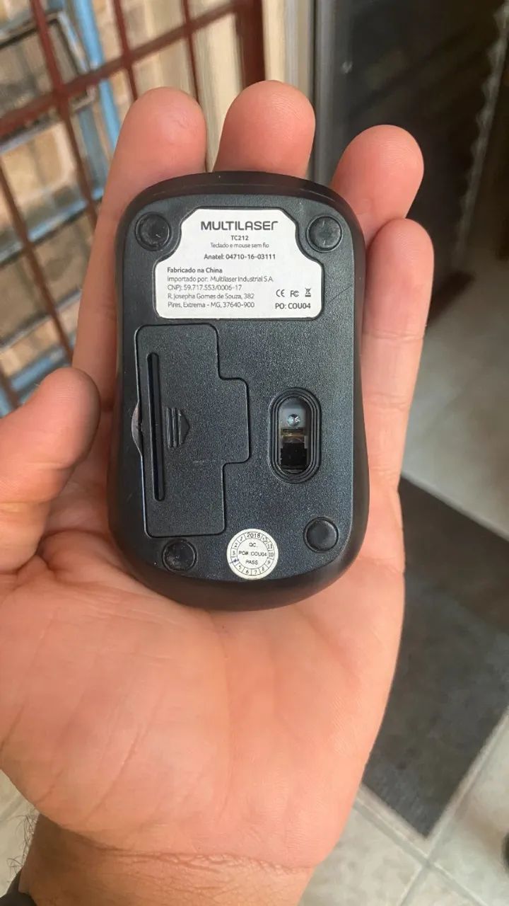 Mouse sem fio TC212 Preto Multilaser - Foto 4