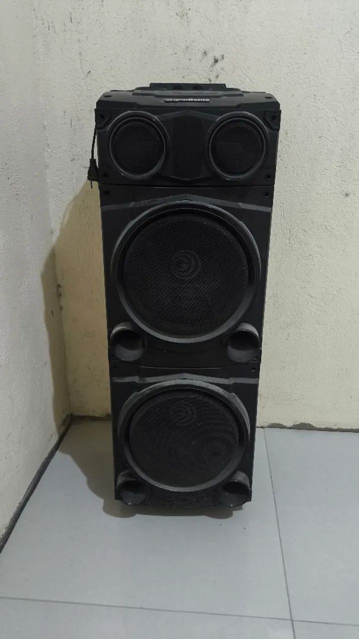 Som torre Gradiente Black Bass GDB10M - Foto 3