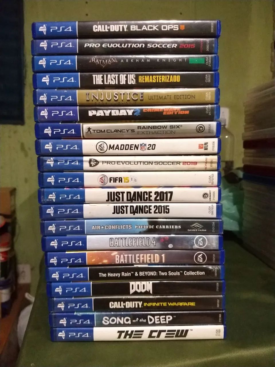 Jogos de PS4 originais 