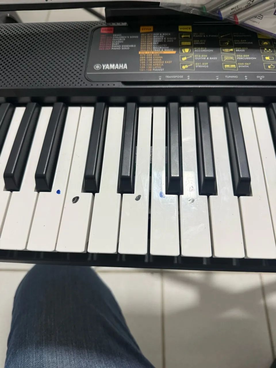 Vendo teclado Yamaha psr 433  - Foto 2
