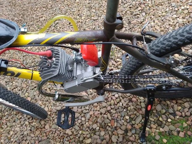 Bicicleta motorizada 80cc - Foto 2