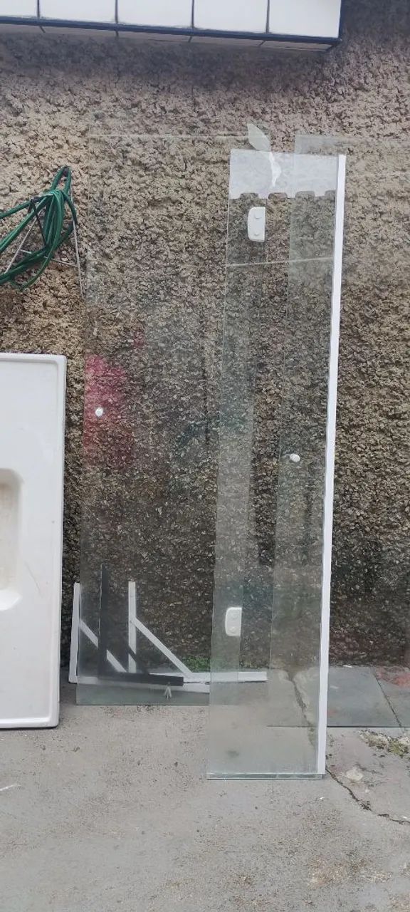 Vendo 2 Box de vidro para banheiro folha duplas  - Foto 2