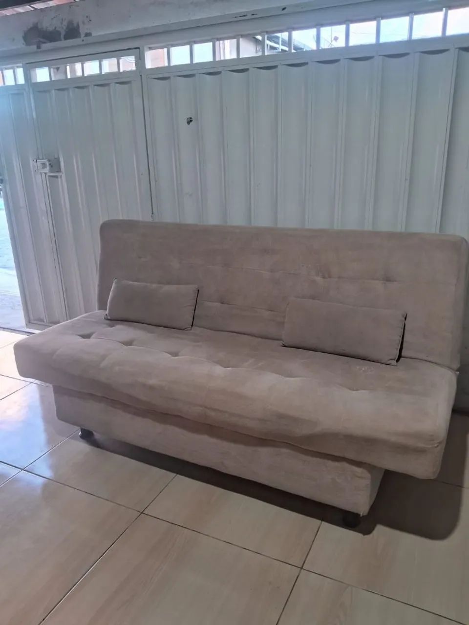 SoFá cama R$ 350 reais bem conservado - Foto 3