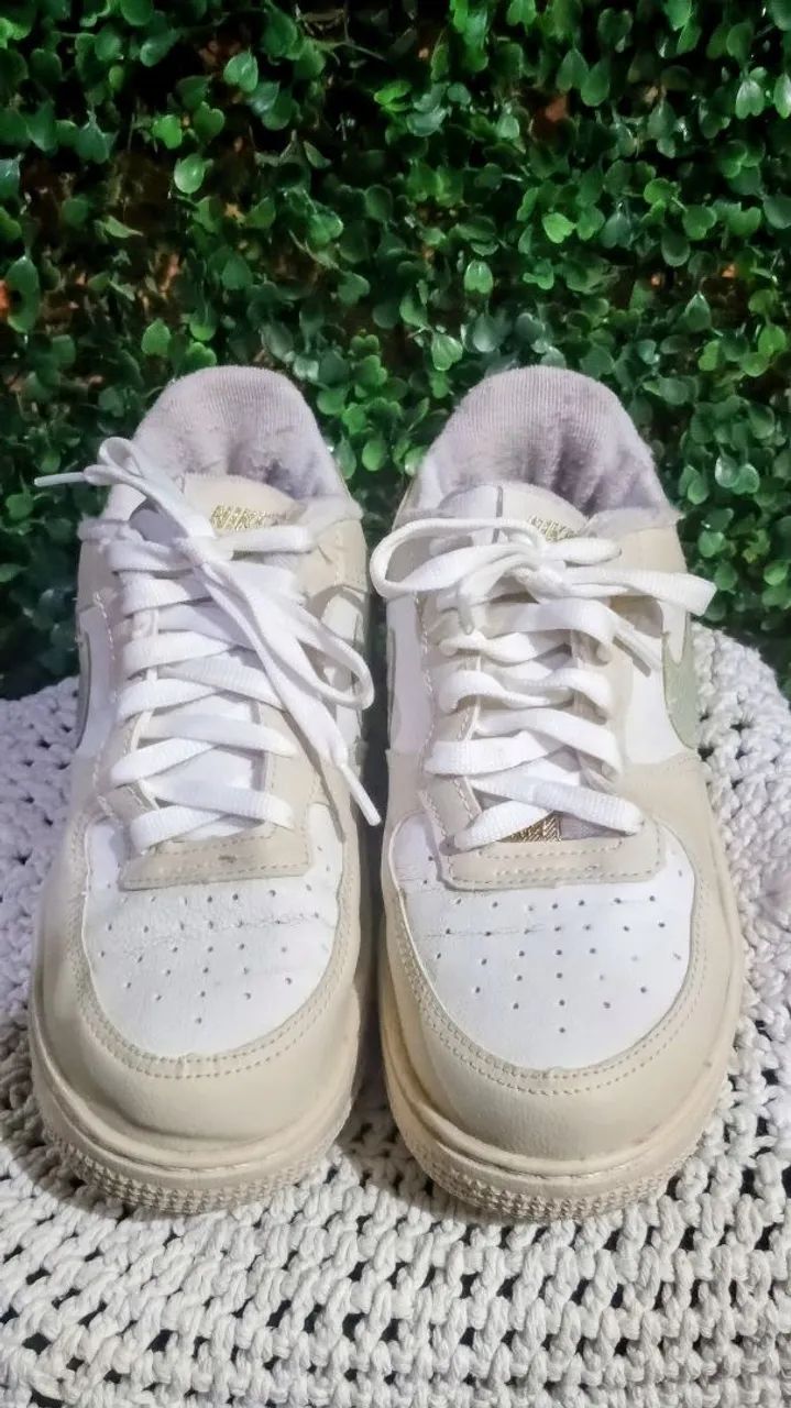 Tênis Nike Air forci original de couro