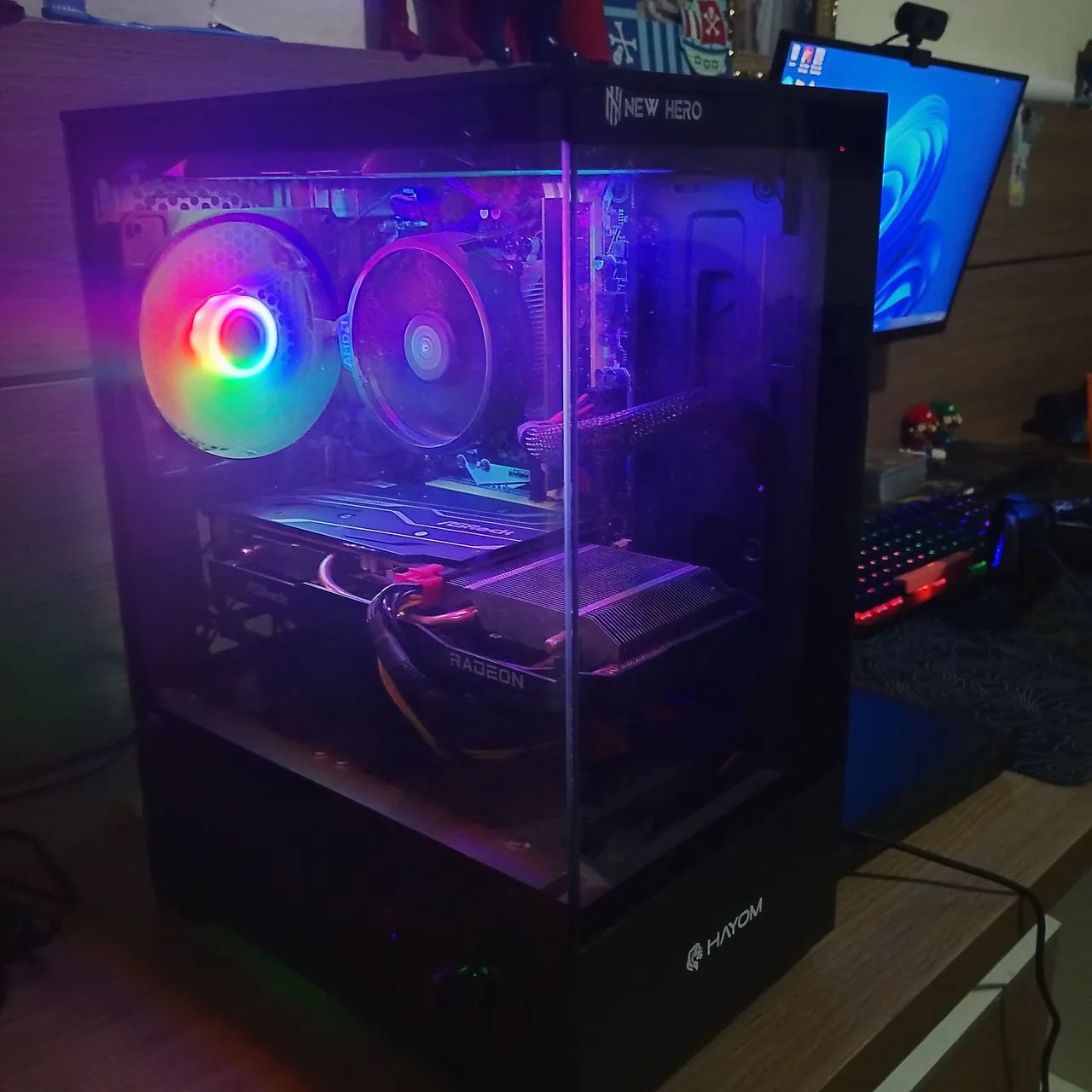 Pc gamer completo com contas com jogos!