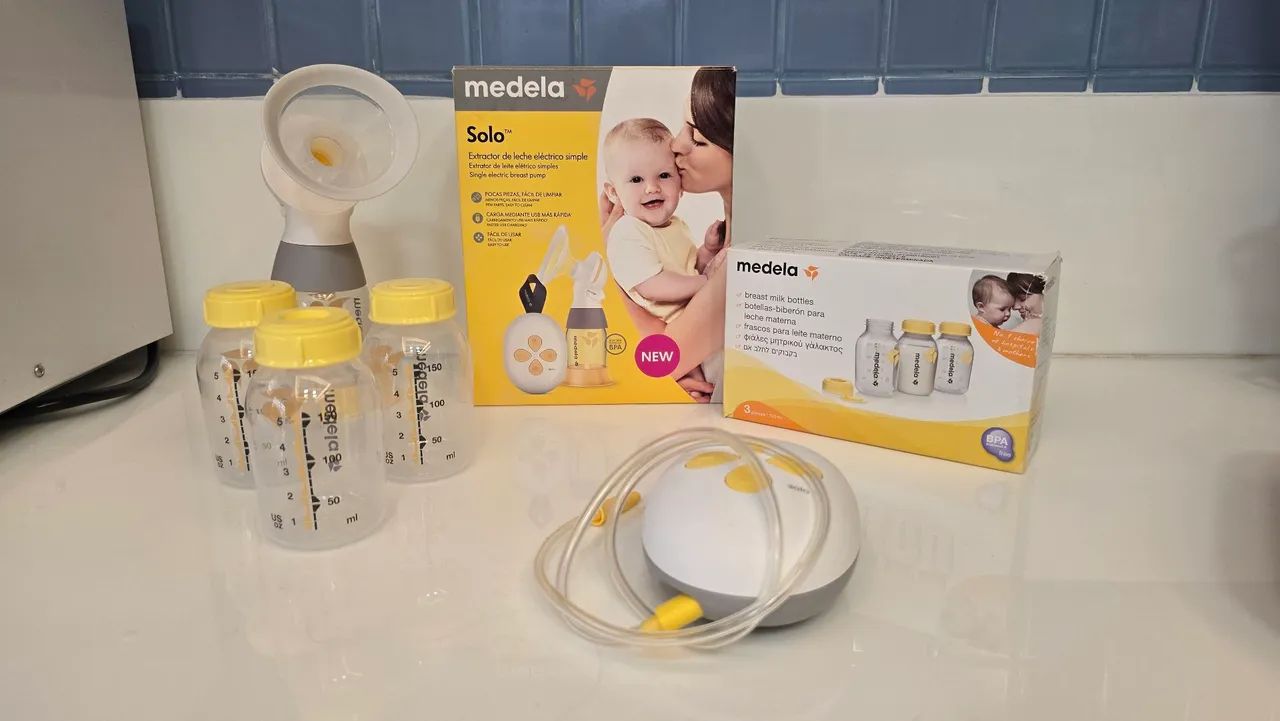 Bomba extratora de leite medela
