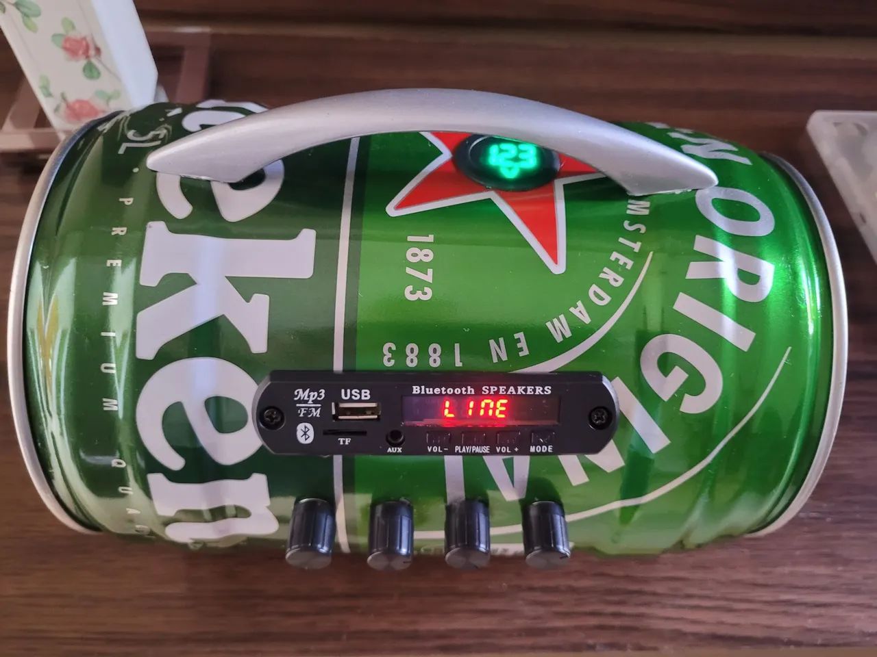 Caixa de som Barril Heineken - Foto 4