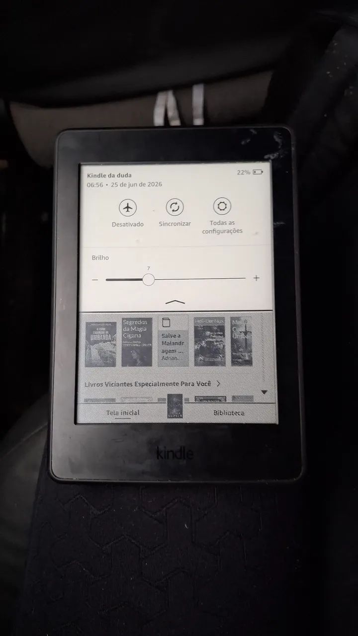 Kindle 6? geração preto bateria funcionando perfeitamente  - Foto 2