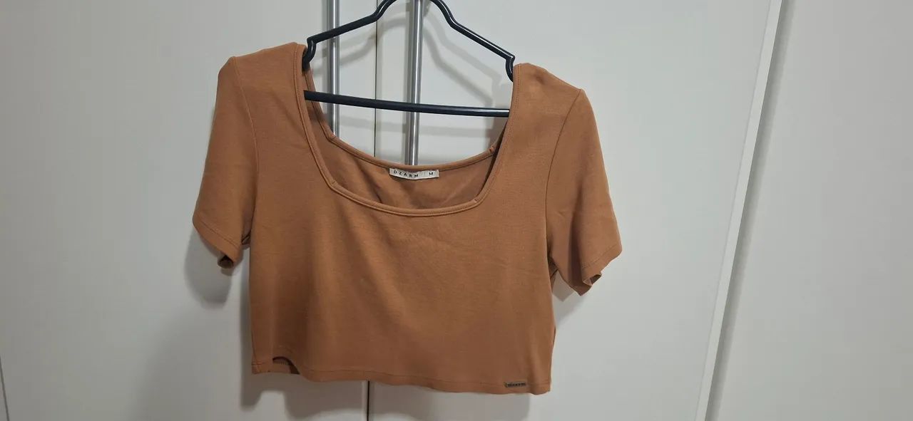 Cropped DZARM usado pouquíssimo!