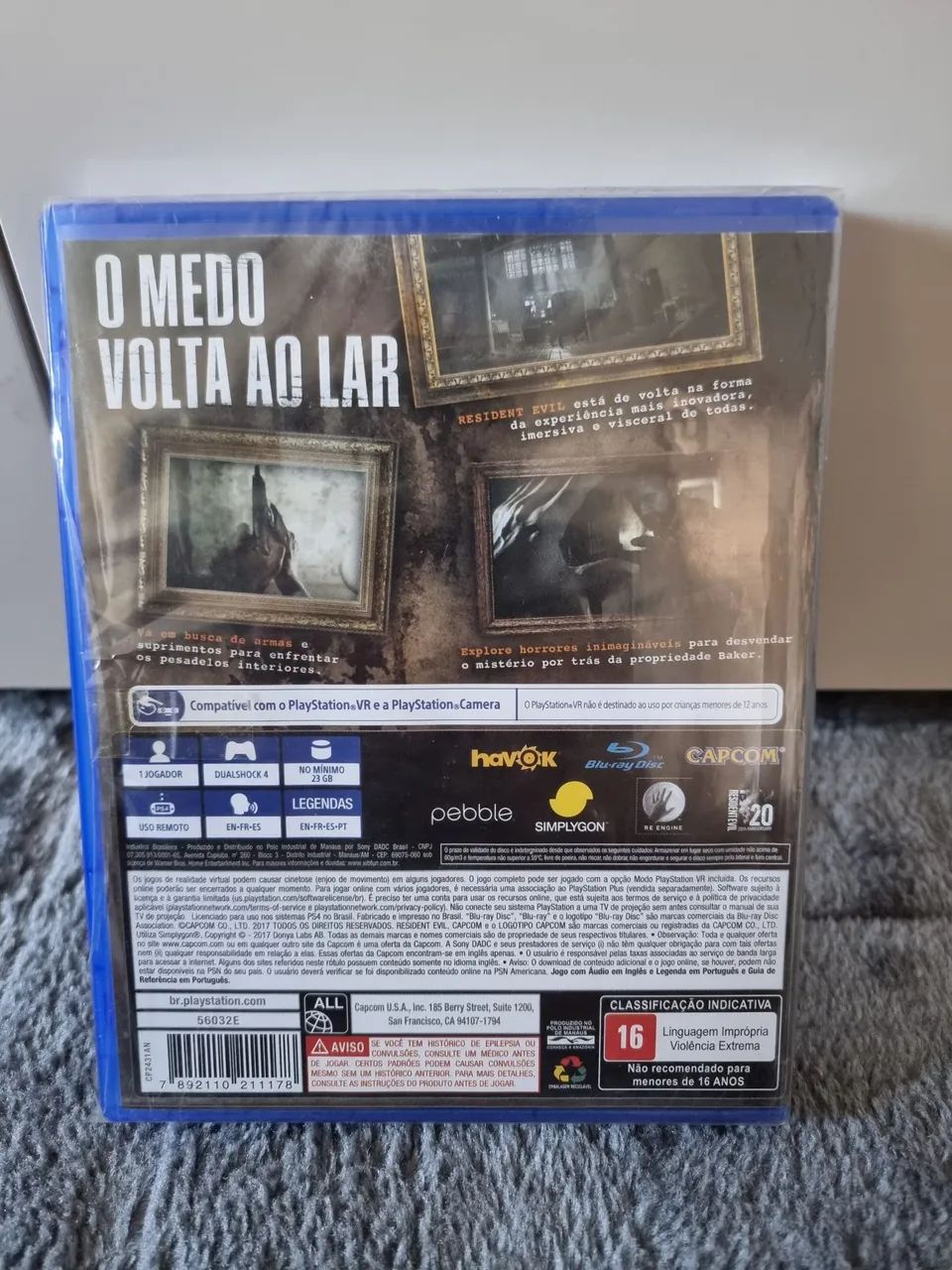 Resident evil 2 + 7 Ps4 os dois - Foto 2