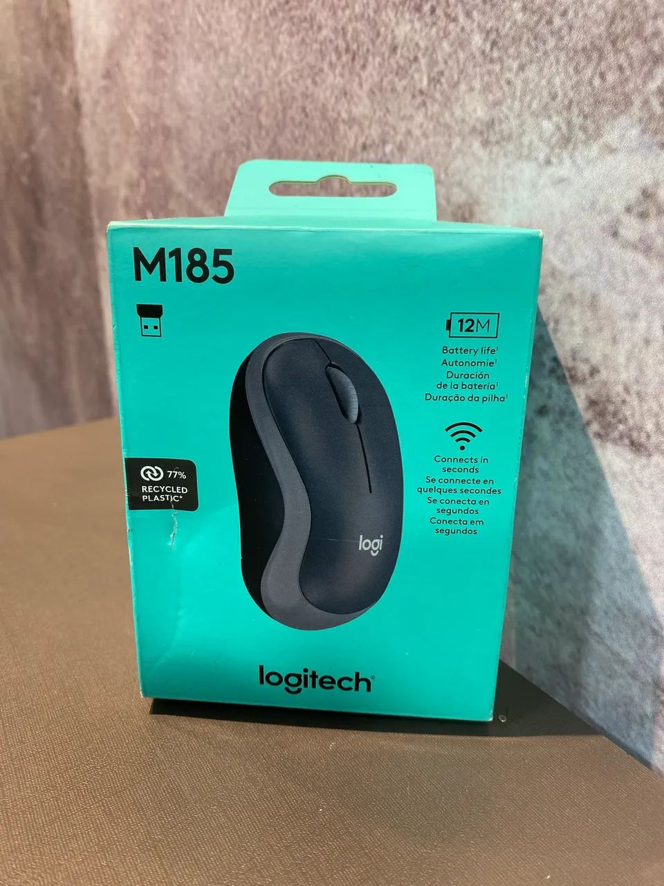 mouse sem fio Logitech M185.