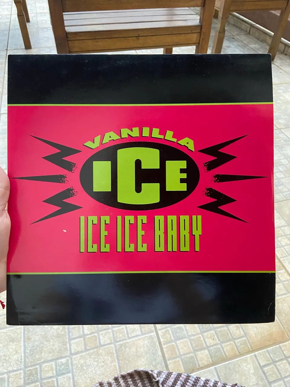 Vinil 12" Maxi-Single Vanilla Ice - Ice Ice Baby (1990)
