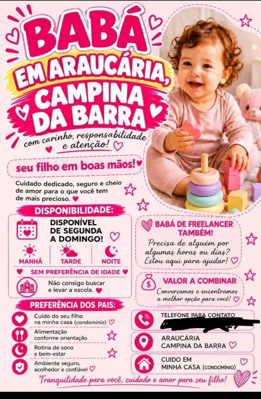 Baba disponível 