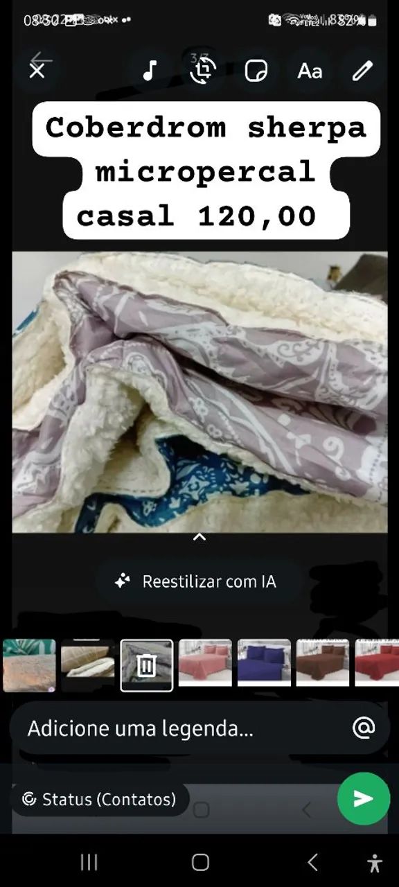 Coberdrom sherpa micropercal casal 120,00  - Foto 3
