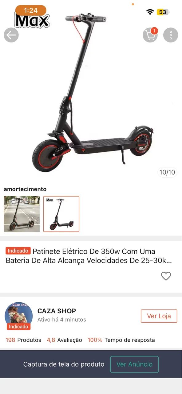 Scooter eletrica - Foto 5
