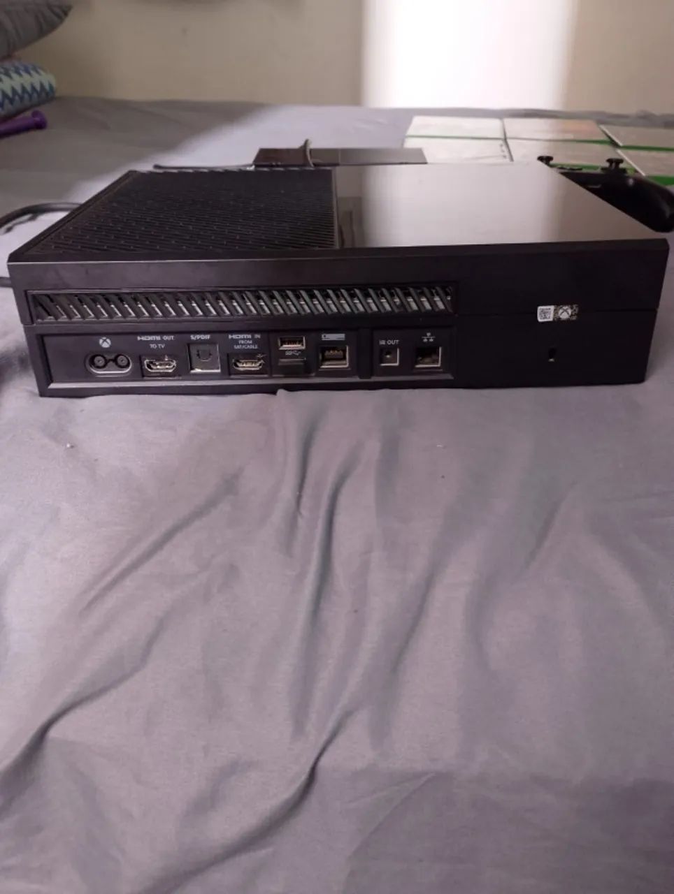 Xbox one fat com 6 jogos  - Foto 2