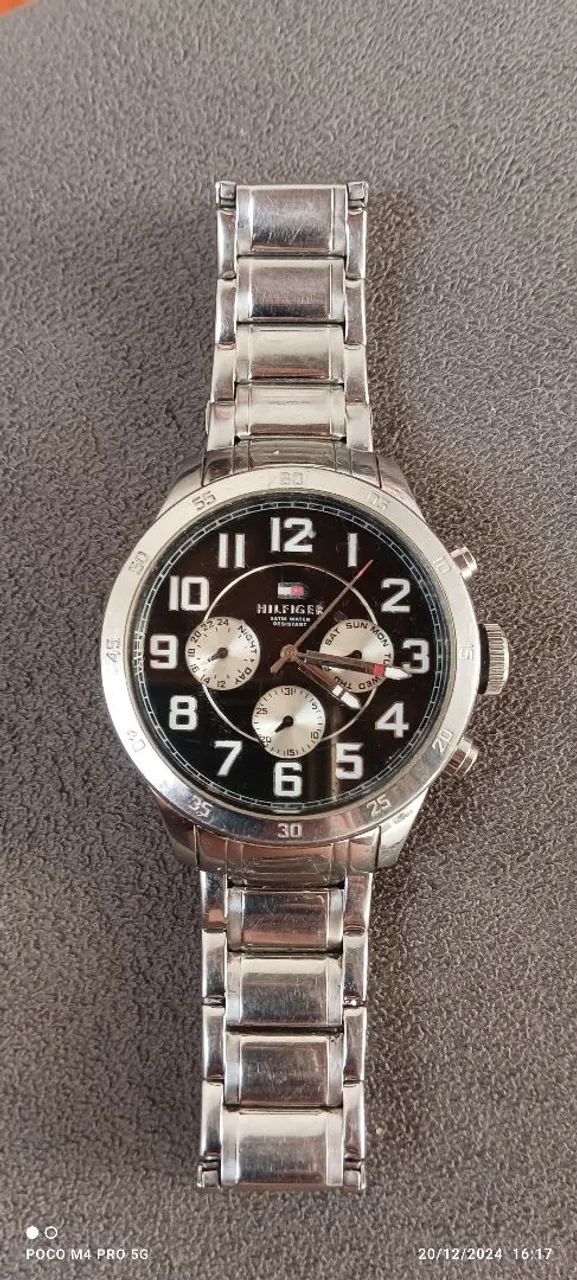 Relógio Hilfiger masculino original 
