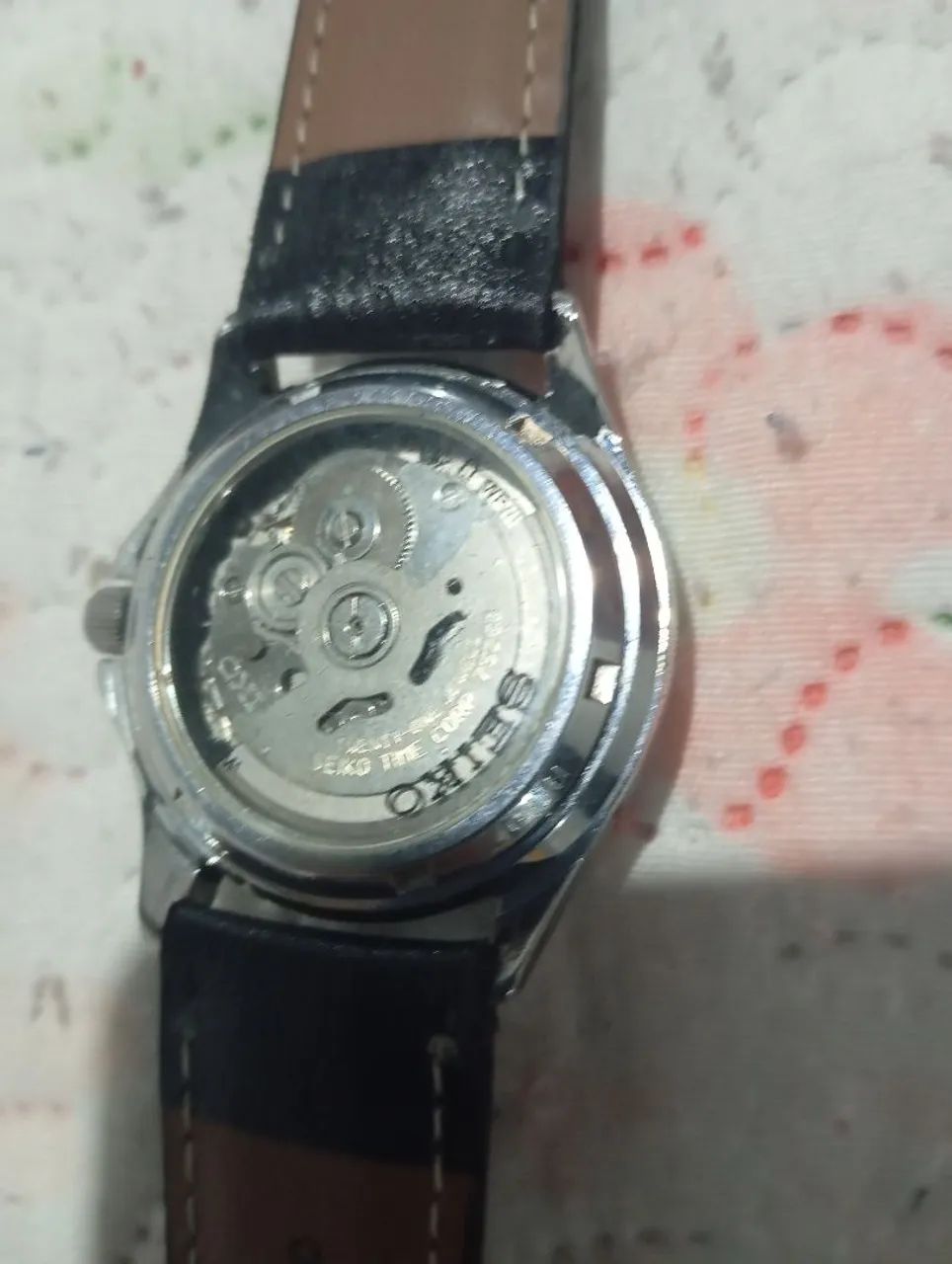 Relógio Seiko automático funcionando bem 