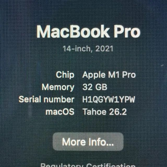 MACBOOK PRO 14 M1 PRO 32GB/512GB - 93% SAUDE - SPACE GRAY - Foto 4