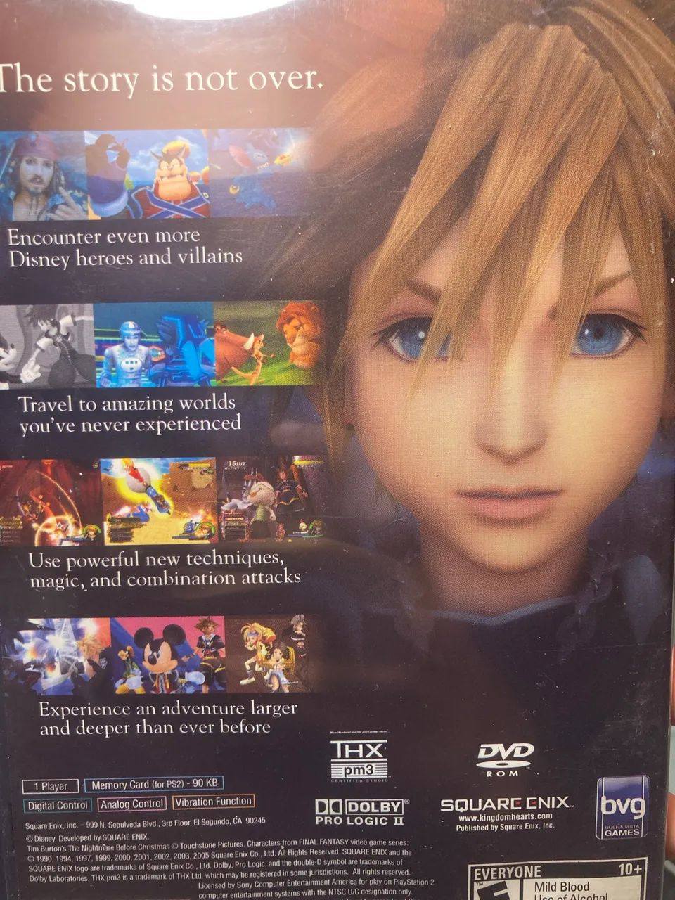 Kingdom Hearts 2 ps2 Original  - Foto 2