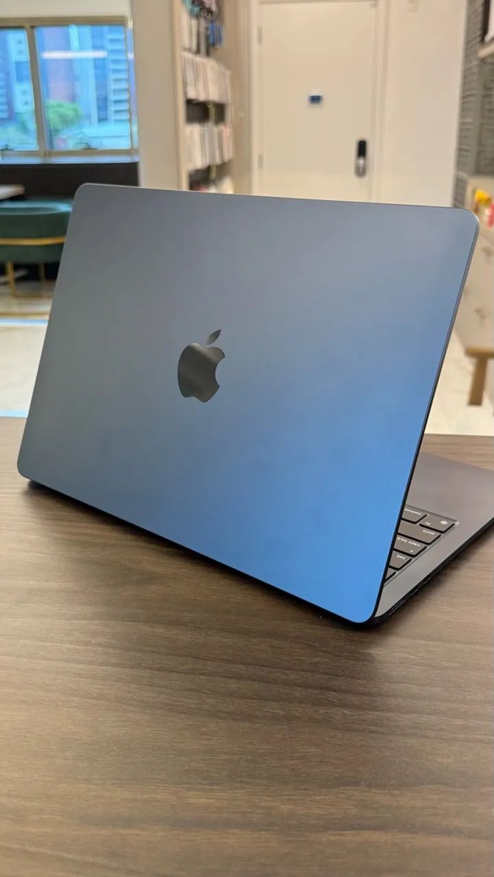 MACBOOK AIR M3 512SSD 8GB 13 POLEGADAS MIDNIGHT SEMINOVO / LOJA FÍSICA  - Foto 4