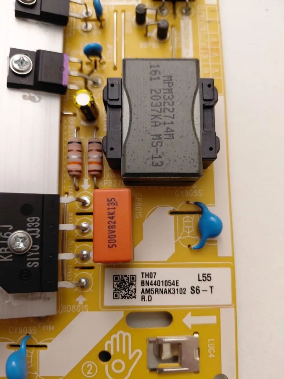 Placa Fonte Tv Samsung Un55au7700g Bn4401054e (Usado)  - Foto 3