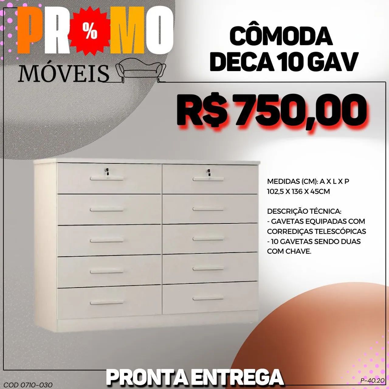 Cômoda - Foto 2