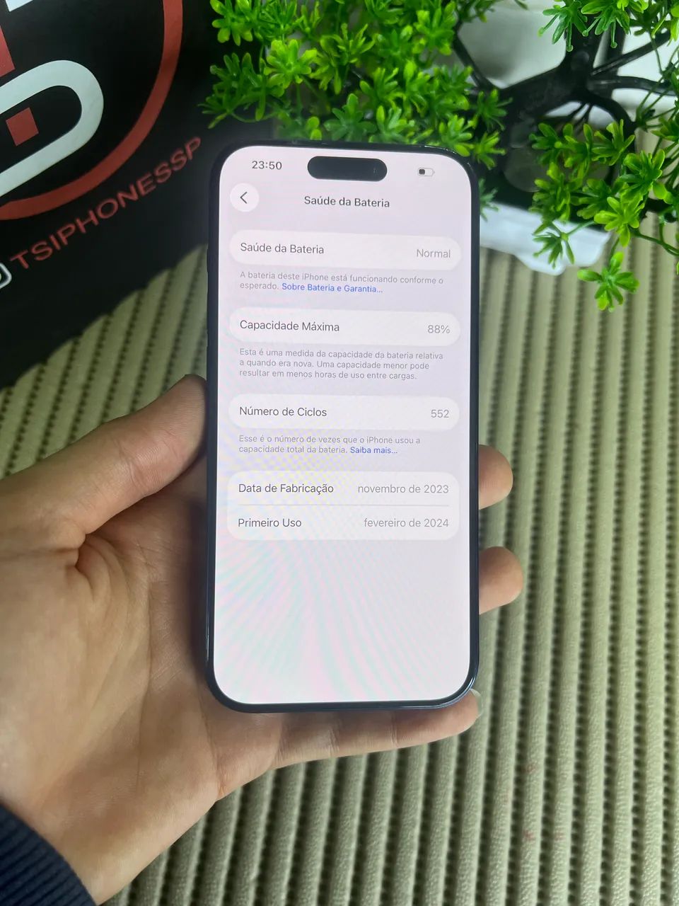 Iphone 15 pro 128gb vendo ou troco - Foto 5