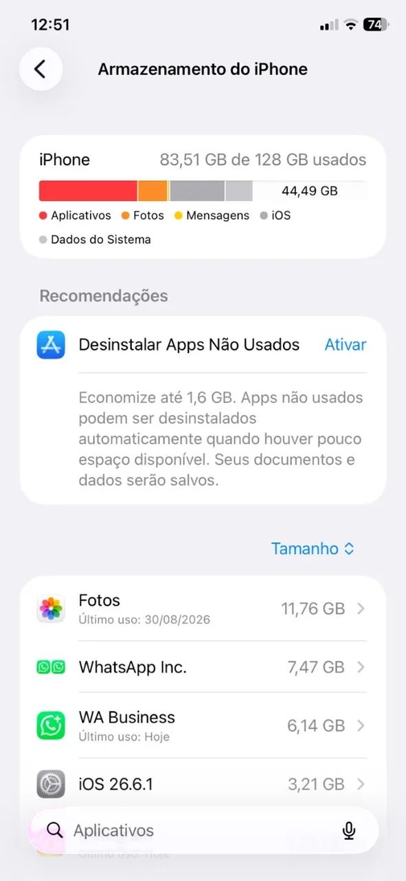 iPhone 11 com 128gb - Foto 4