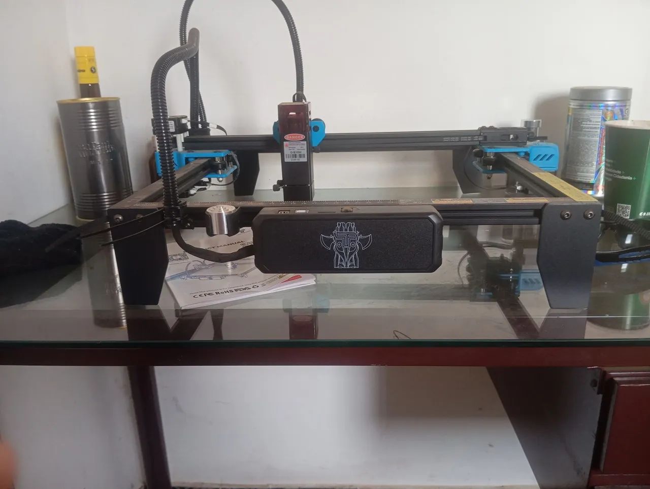 Máquina de gravar a leiser tts10 pro