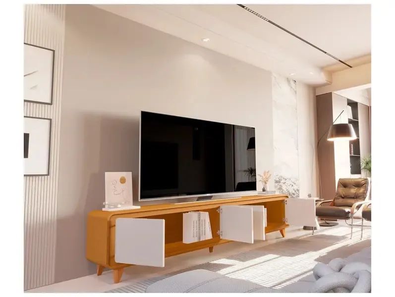 Rack para TV até 75" 4 Portas EDN Móveis Sense 2.2 - Foto 5