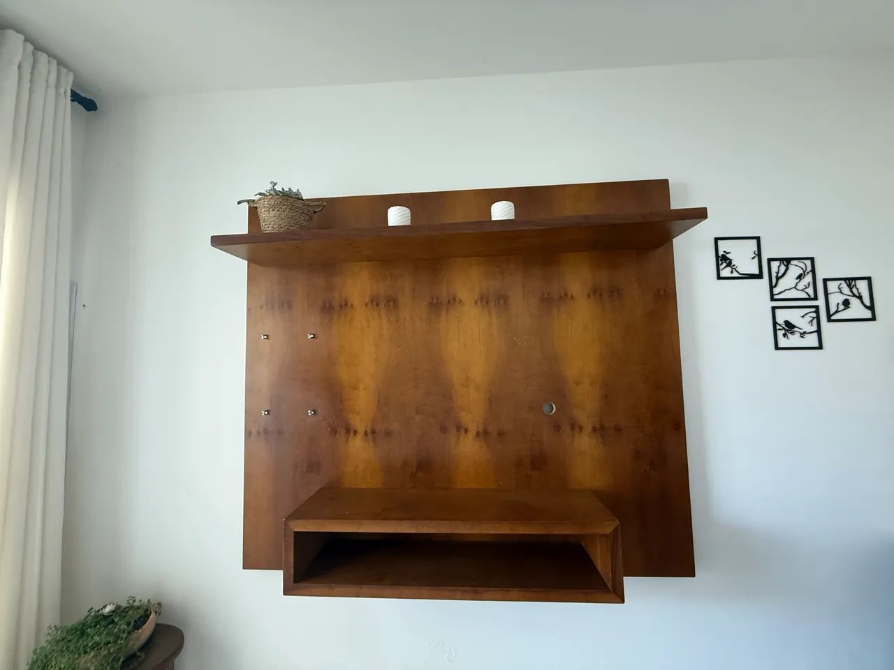 Painel parede madeira