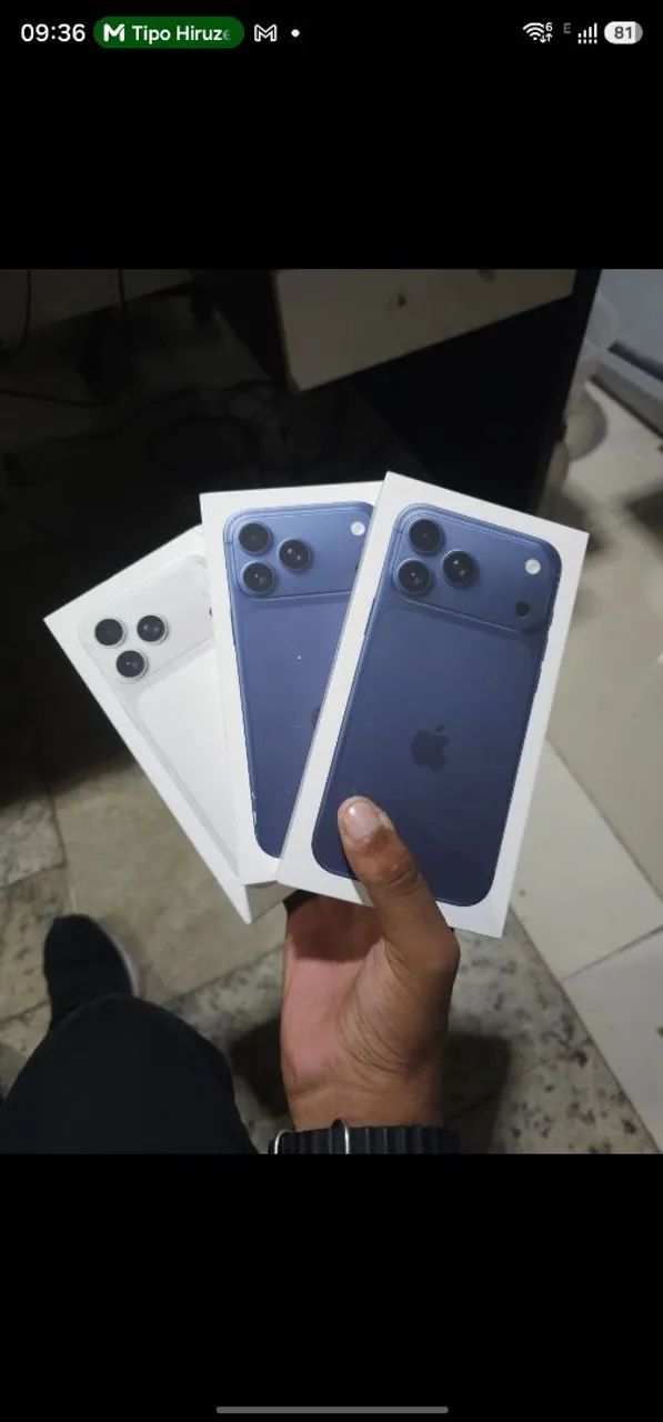 ? IPHONE NOVO E NA CAIXA COM DUPLA GARANTIA! ?