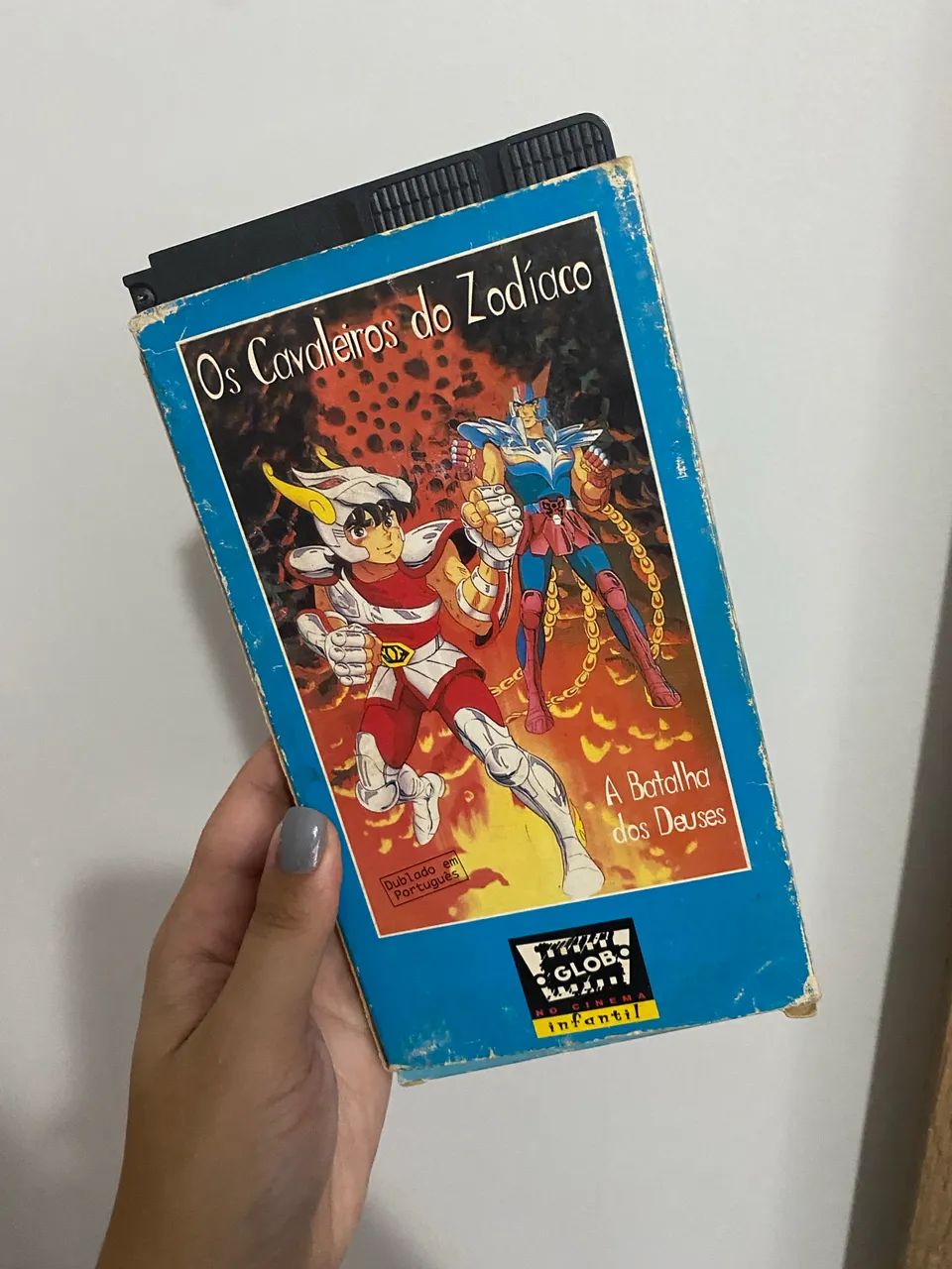 Fita VHS Cavaleiros do Zodíaco 