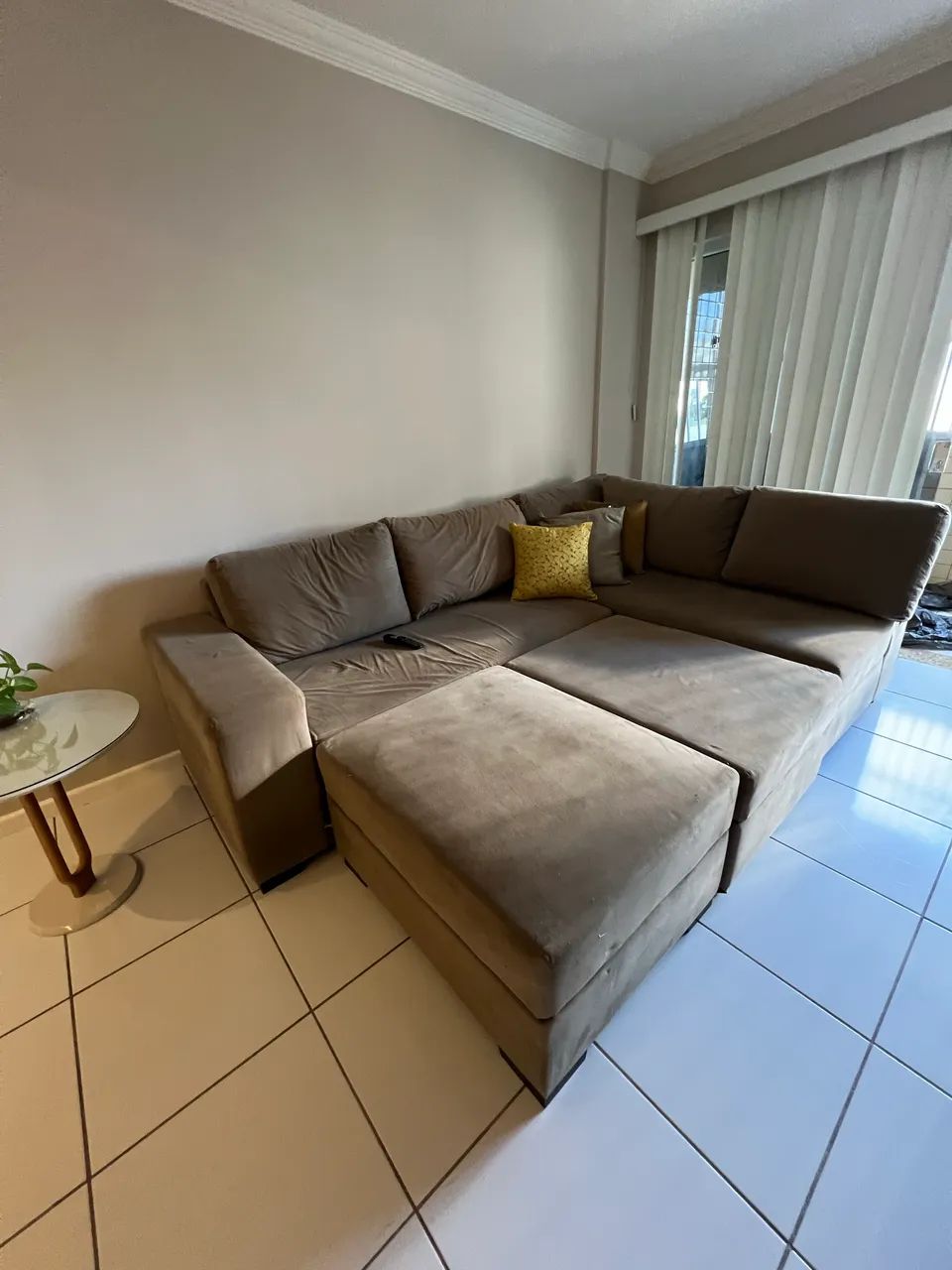 Vendo sofá 5 lugares - Excelente Estado  - Foto 5