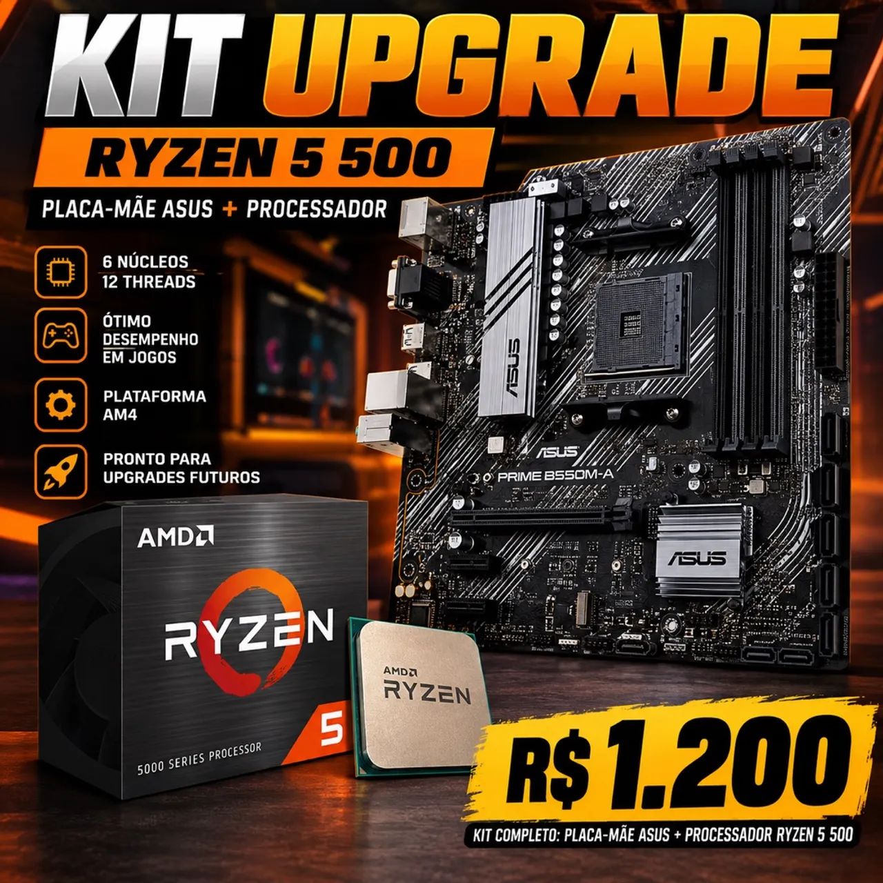 Kit upgrade Rizen 5 5500