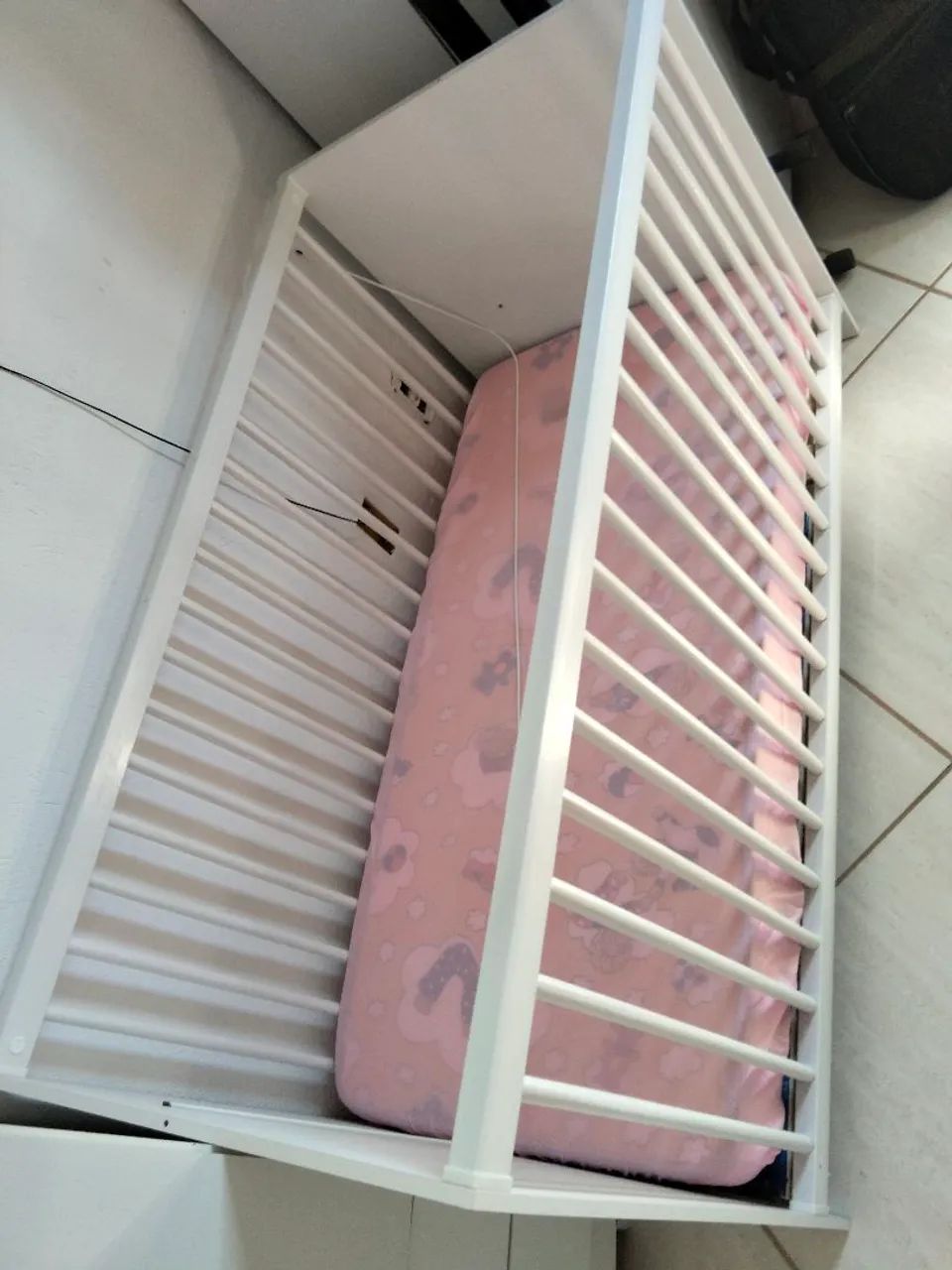 Berço e ainda vai com o bebê conforto 
