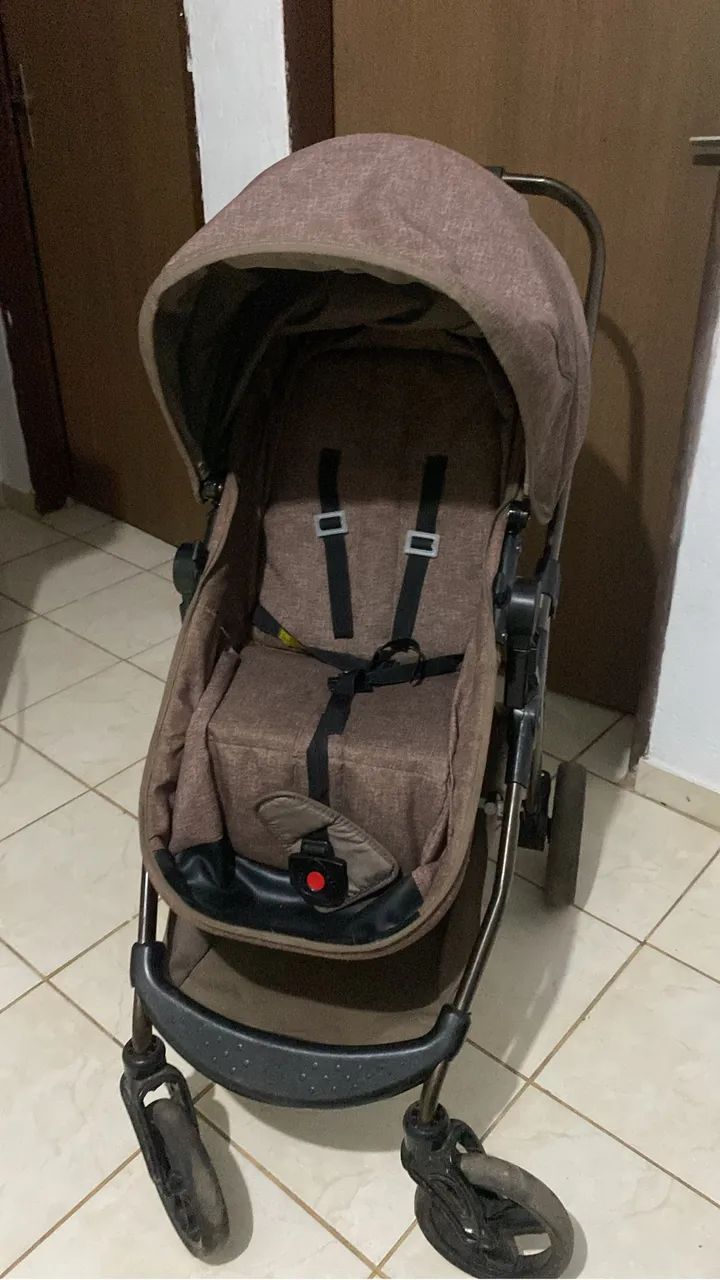 Carrinho moises galzerano e bebê conforto  - Foto 5