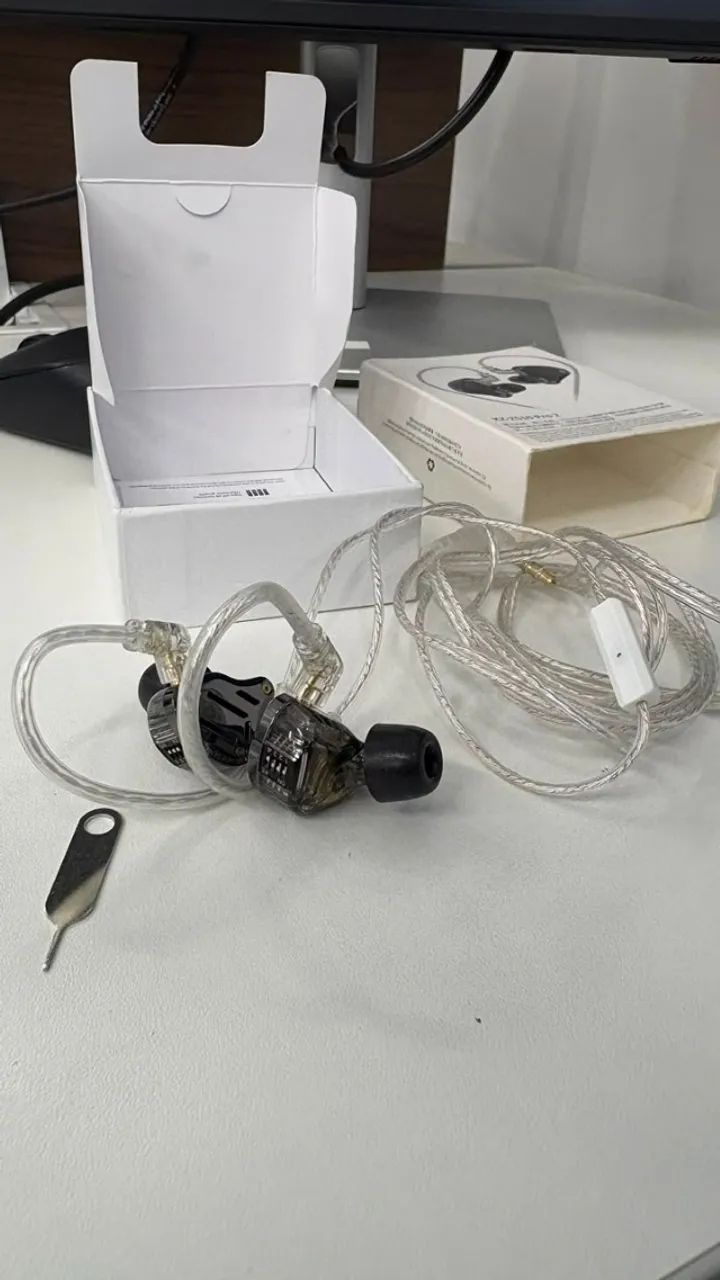 Fone de ouvido KZ ZS10 PRO 2 com microfone - Foto 2