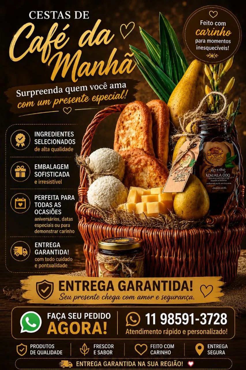 Cestas para surpreender s quem você Ama 