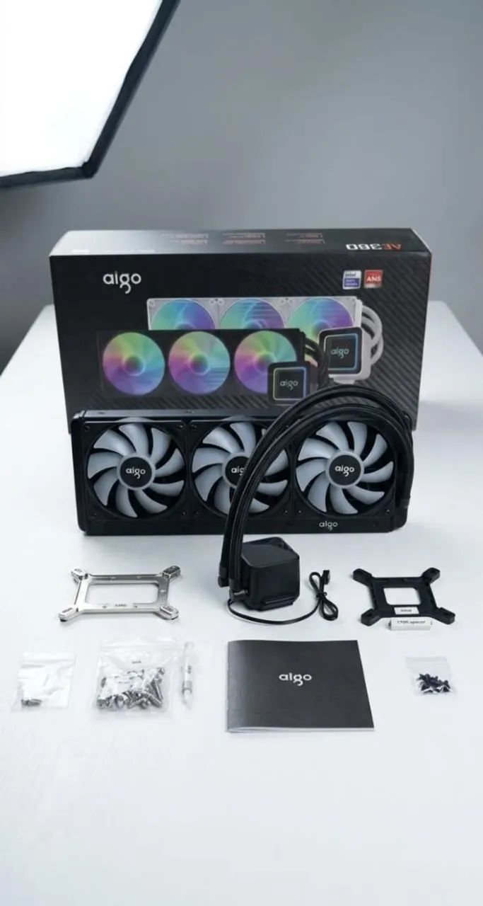 Novo. Watercooler aigo ae360mm - Foto 5