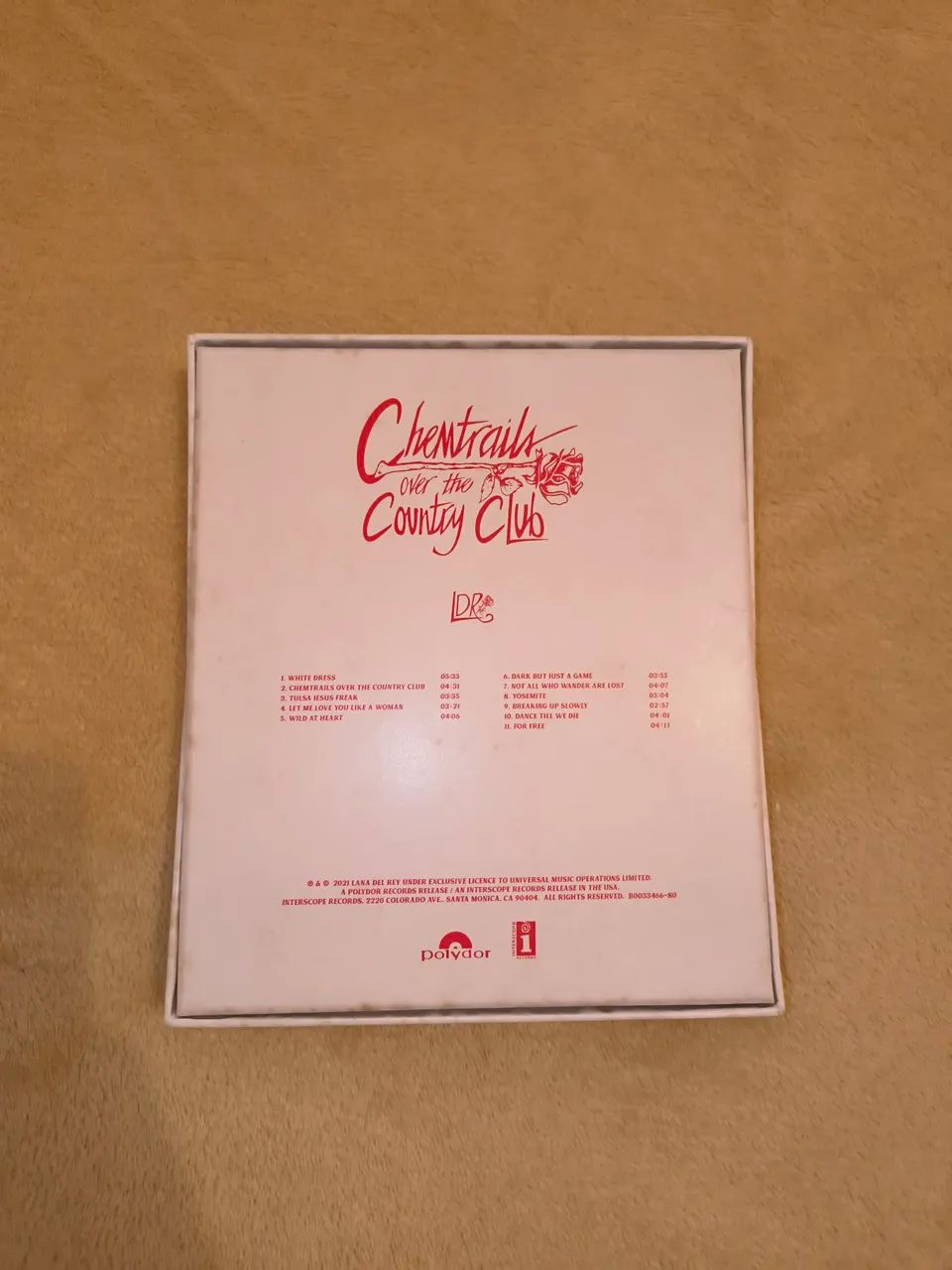 Lana Del Rey - BoxSet Chemtrails (Edição Limitada) - Foto 2