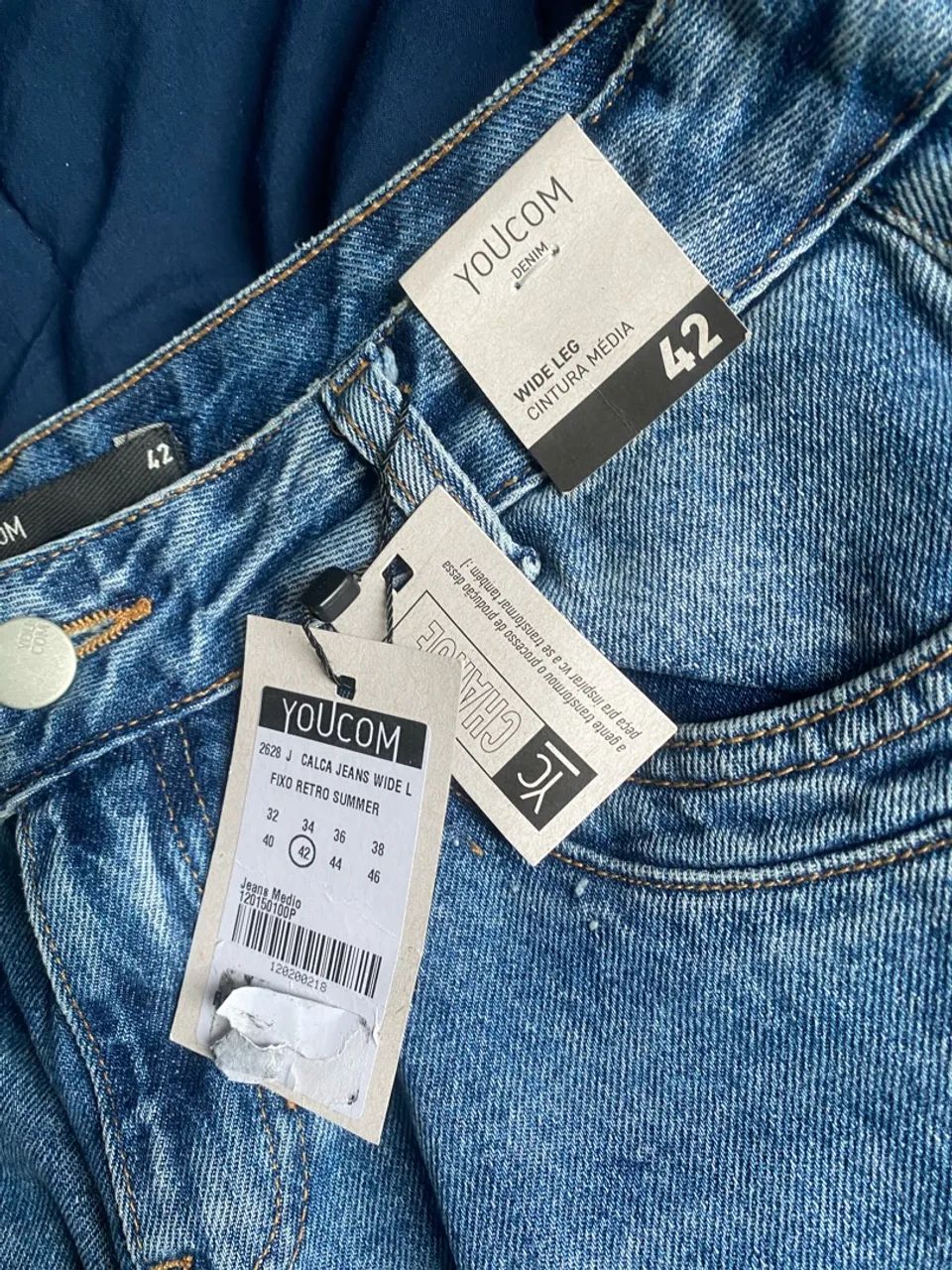 Vendo calça nova youcom tam 42 - Foto 3